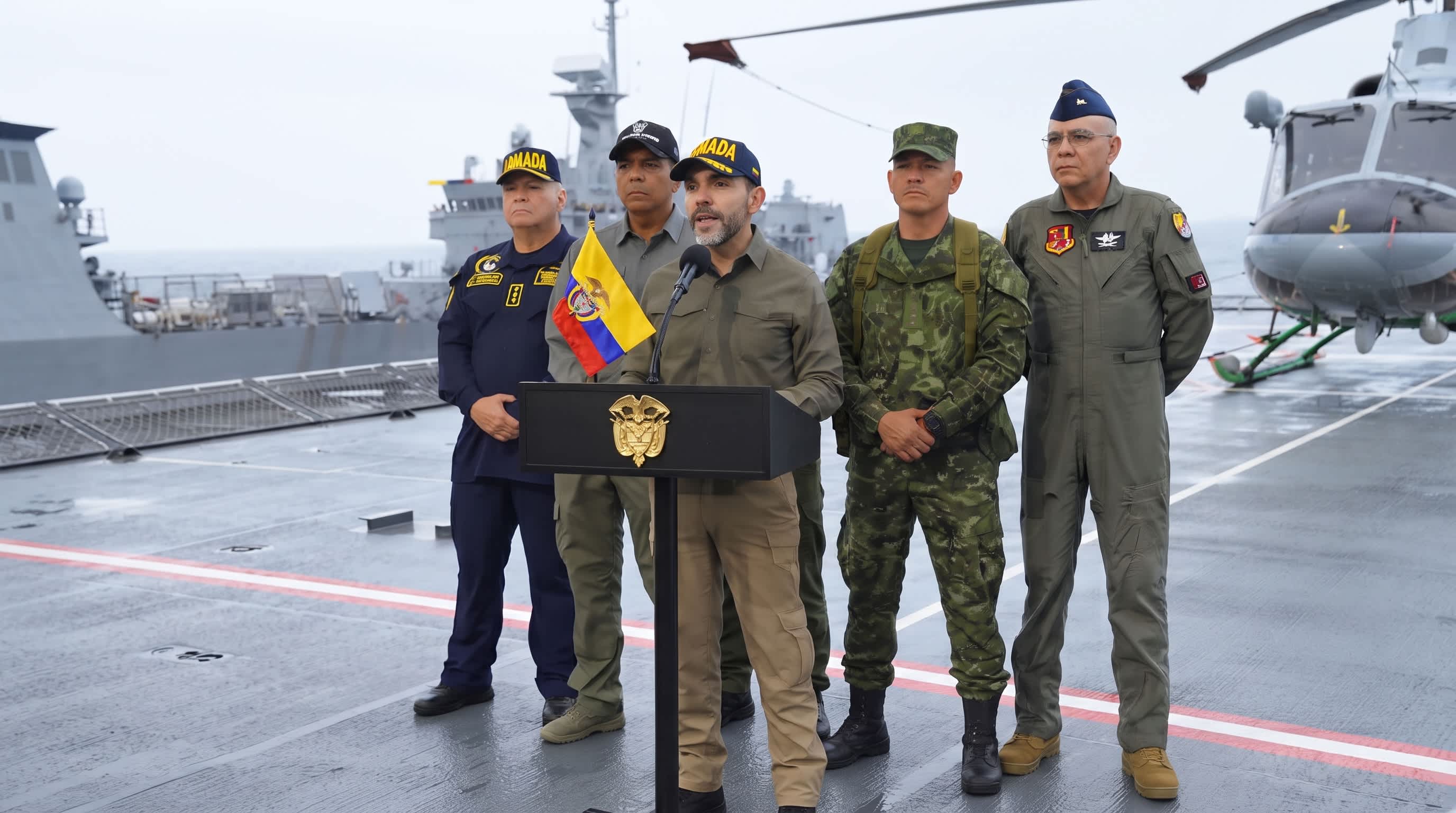 Imagen de De La Espriella anuncia decreto para trazar líneas de base de San Andrés, Providencia y Santa Catalina