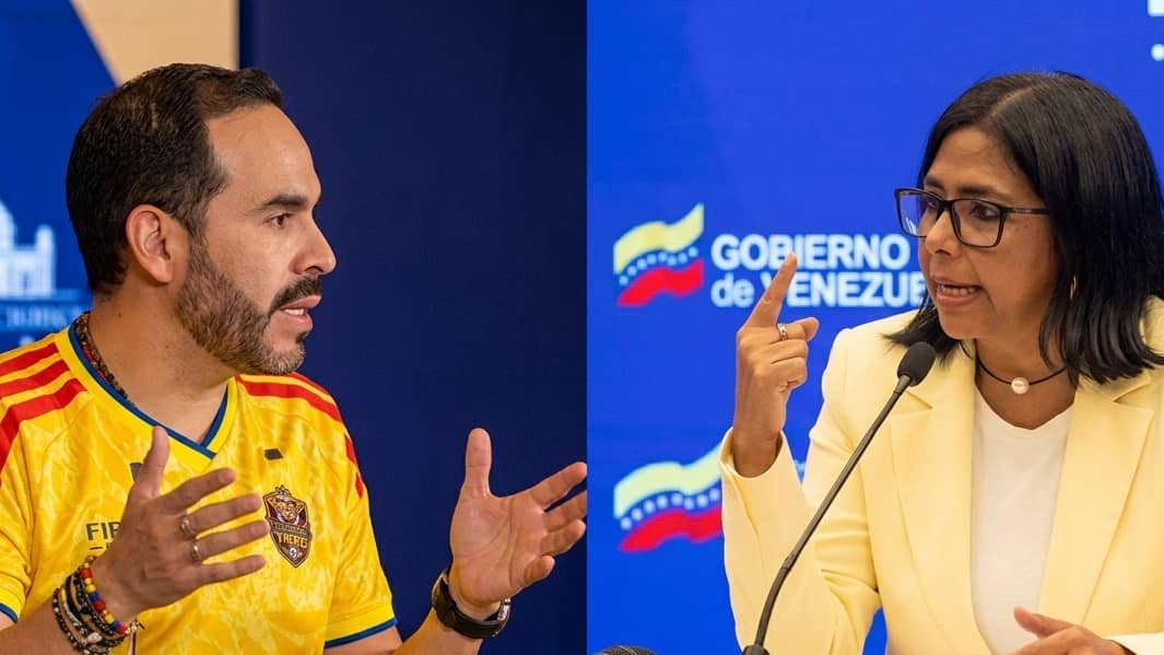 Imagen de Delcy Rodriguez felicita a De la Espriella y pide respeto con Colombia
