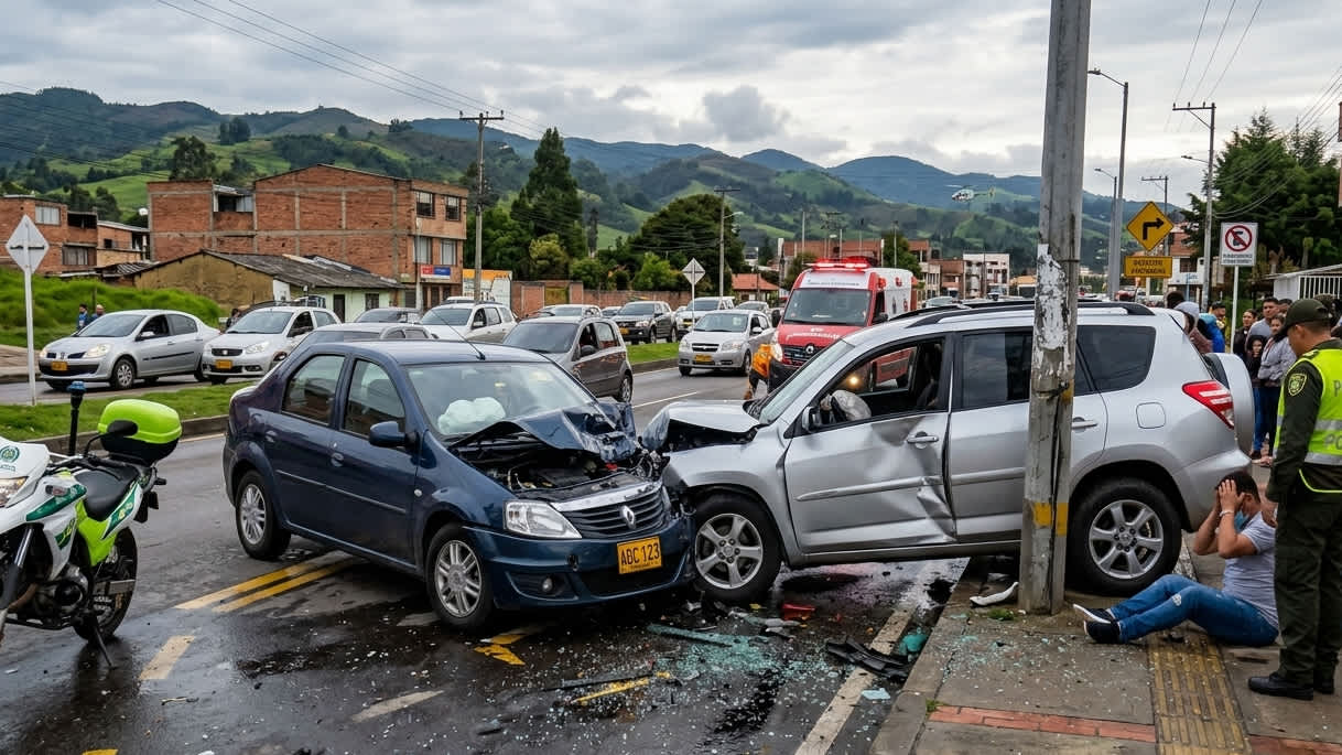 Imagen de Mas de 180 accidentes de transito se han reportado durante la Semana Santa 2026