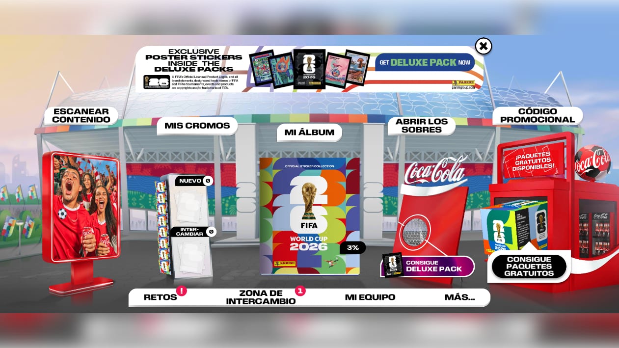 Imagen de Álbum virtual del Mundial 2026: cómo descargarlo y conseguir paquetes gratis con códigos promocionales