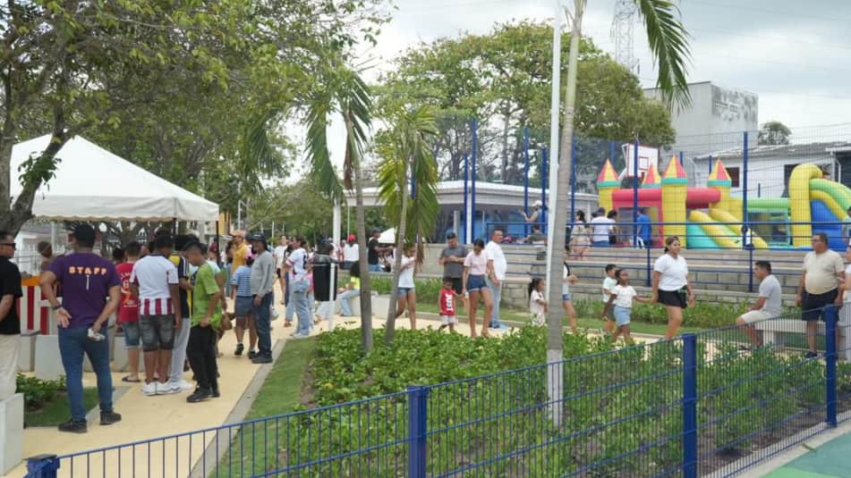 Imagen de Barranquilla inauguró el parque Renowitzky en la Ciudadela 20 de Julio con áreas deportivas y recreativas