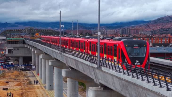Imagen de Metro de Bogotá inicia pruebas exitosas con primer tren energizado de la Línea 1