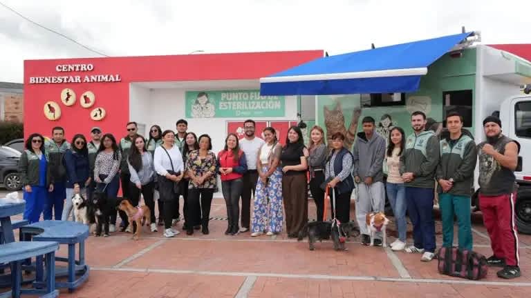 Imagen de Funza inaugura primer punto fijo de esterilización animal en Colombia con tecnología especializada