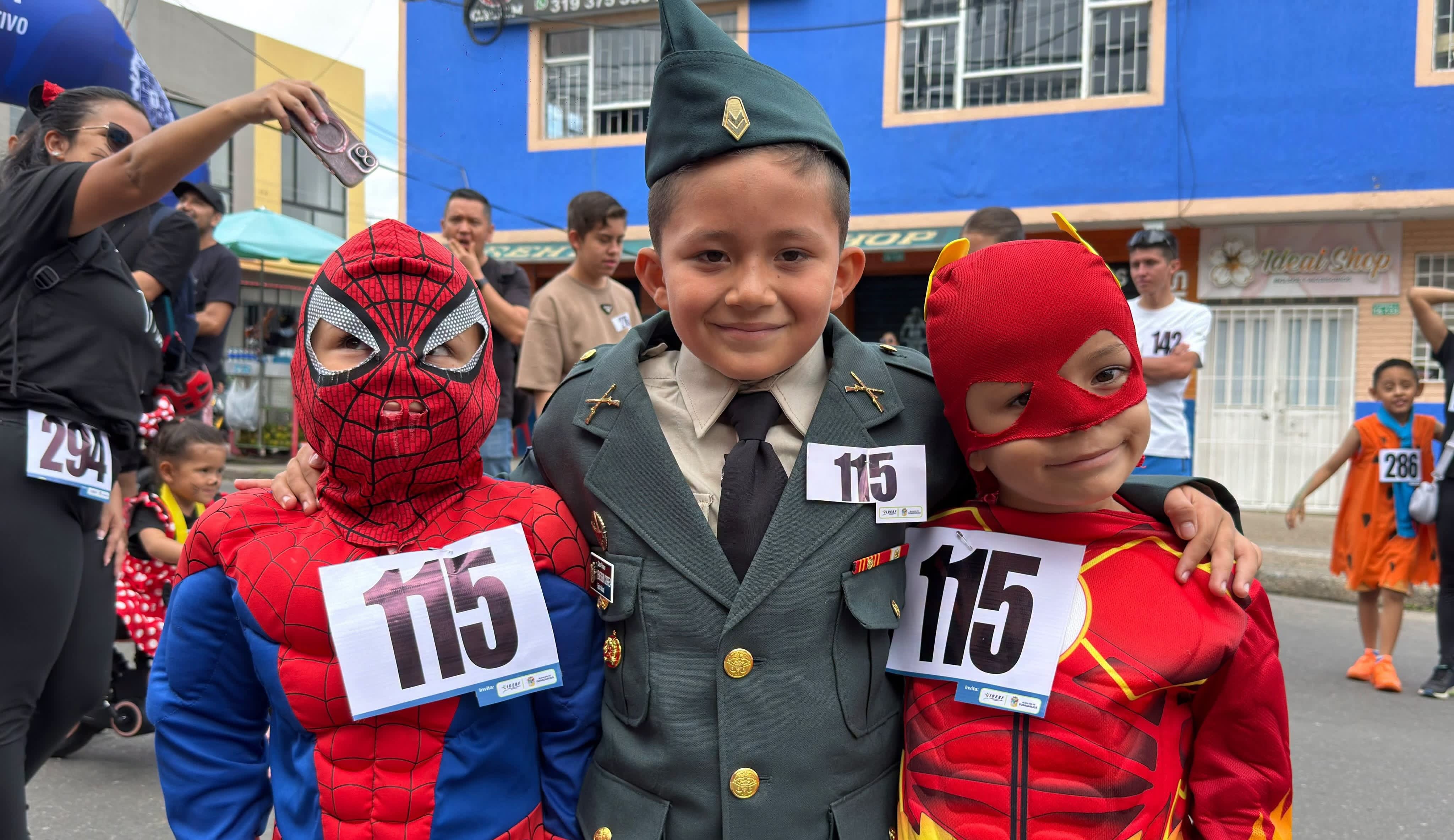 Imagen de Familias de Fusagasugá disfrutan de la primera Triki Triki Run en el 'Mes Dulce'