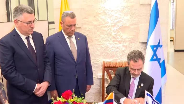 Imagen de Colombia inaugura su embajada en Jerusalén y marca un giro diplomático con Israel