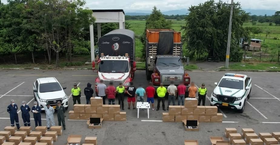 Imagen de Capturan a nueve hombres por robo de 495 computadores en el Tolima