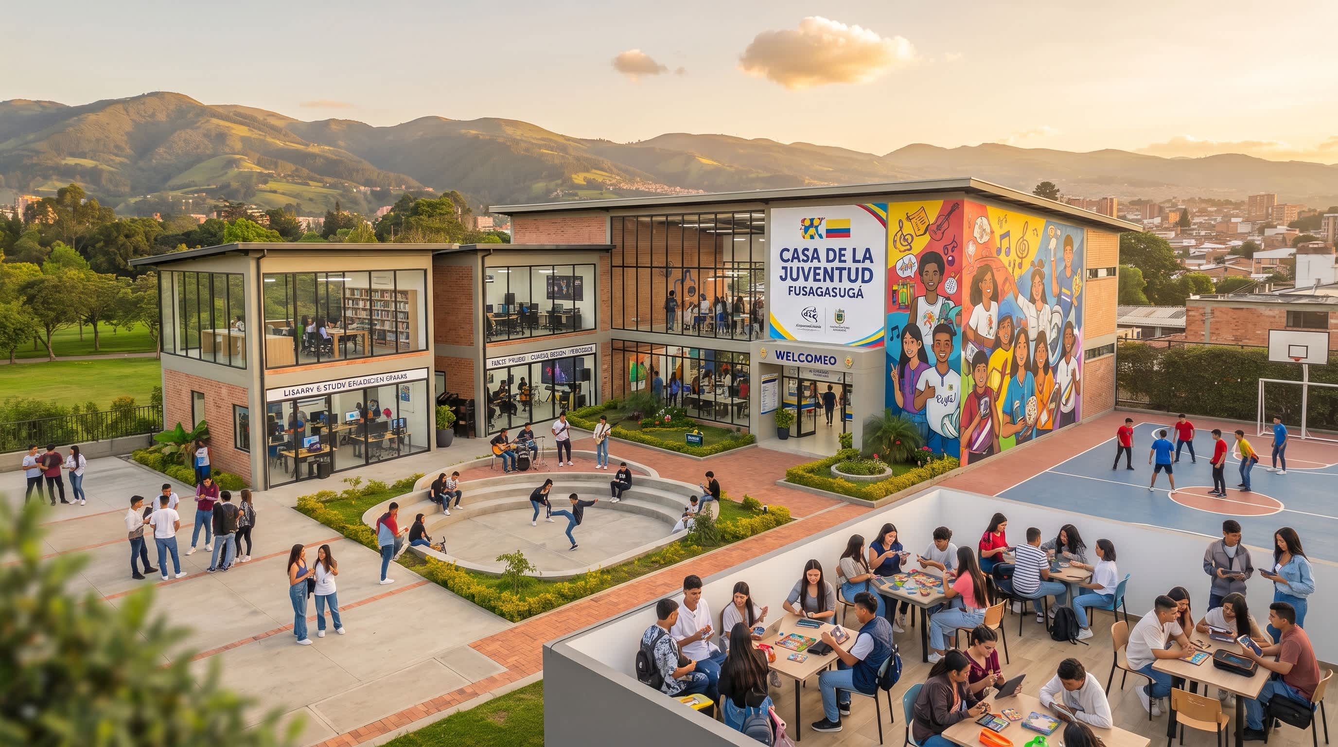 Imagen de Casa de la Juventud de Fusagasugá: Hub tecnológico y cultural para líderes locales