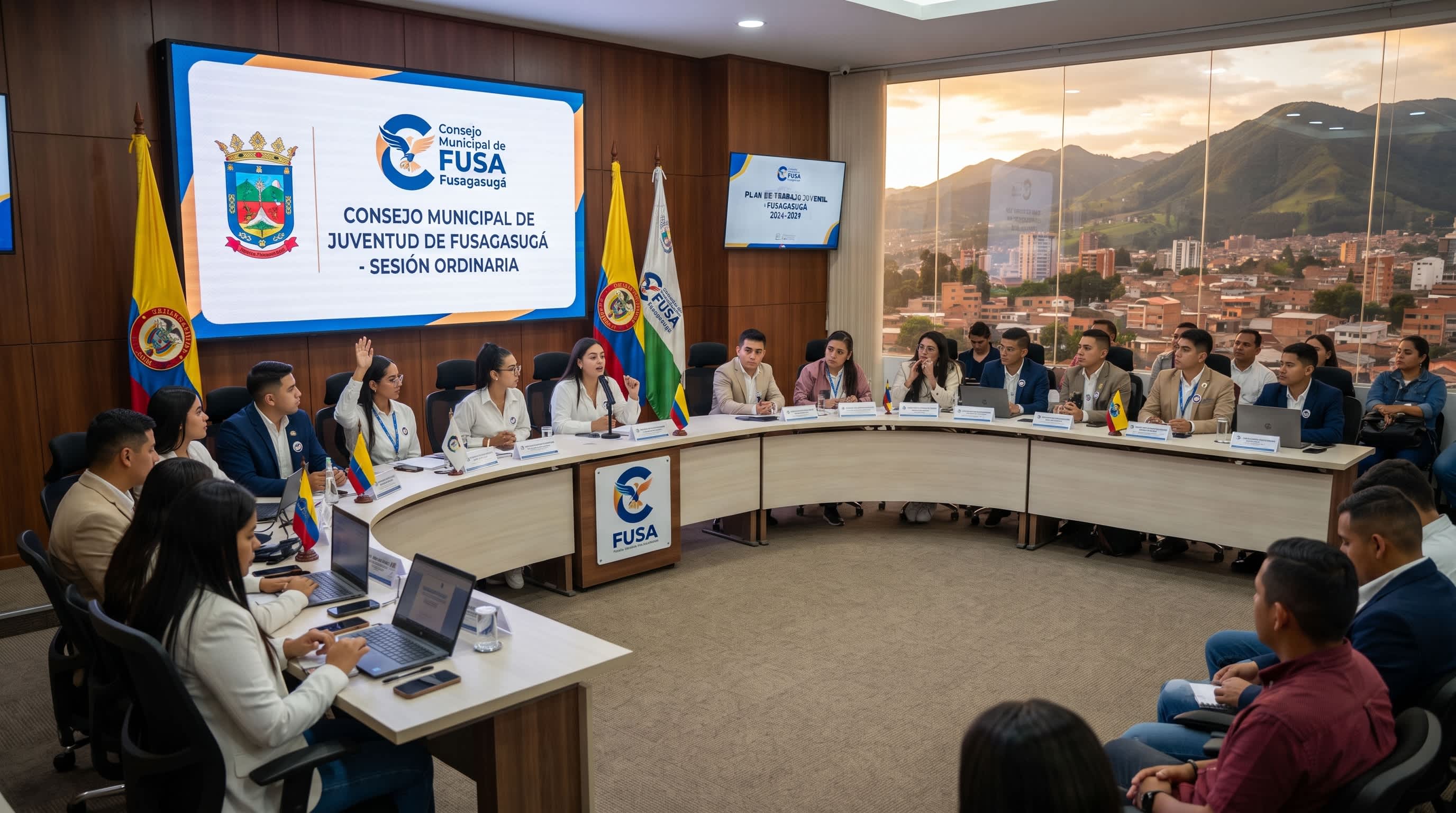 Imagen de Consejo Municipal de Juventud de Fusagasugá lidera agenda social y ambiental en el Sumapaz