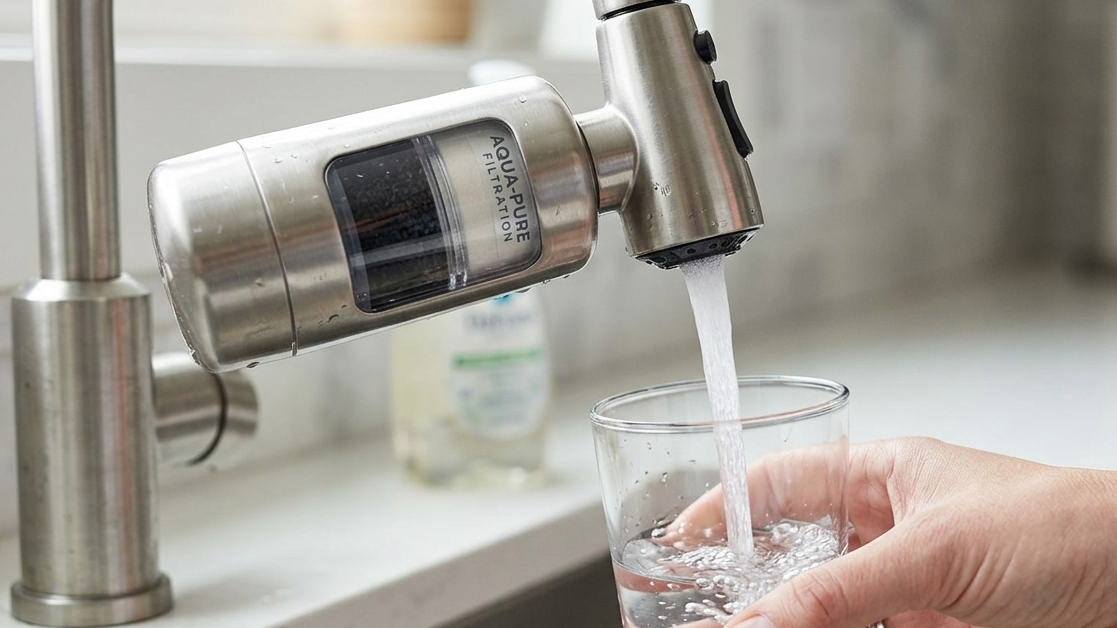 Imagen de Filtro innovador elimina microplásticos del agua que bebemos