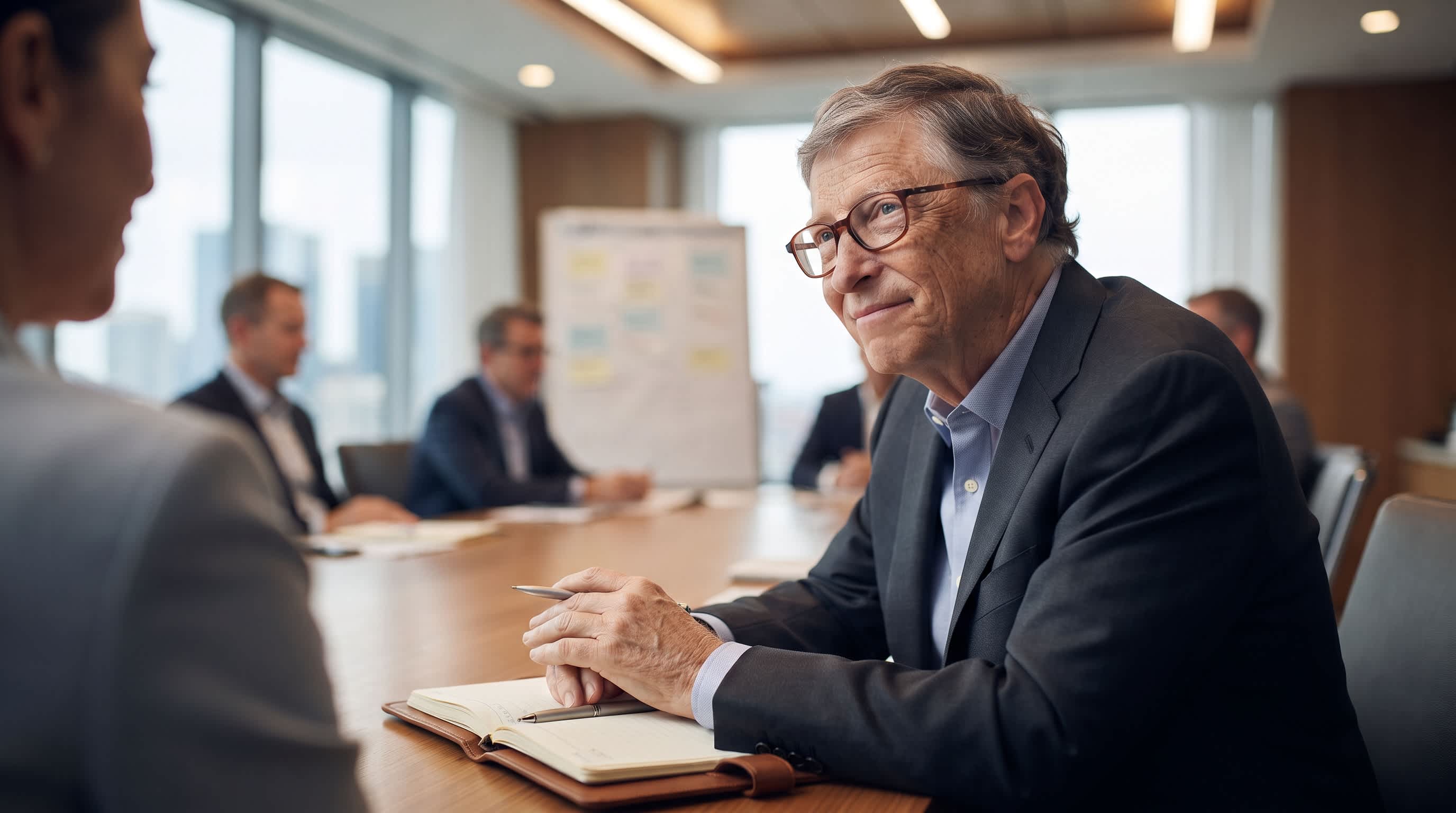 Imagen de Bill Gates advierte: la IA multiplicará los ciberataques