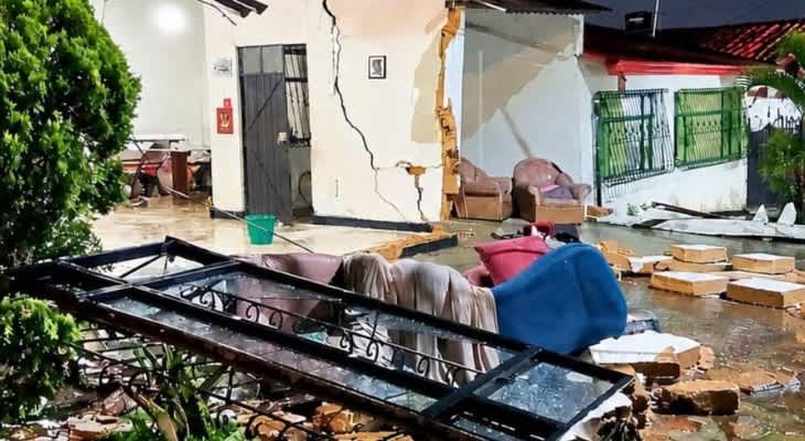 Imagen de Torrenciales lluvias causan afectaciones en cinco barrios de Fusagasugá y dejan trágico saldo