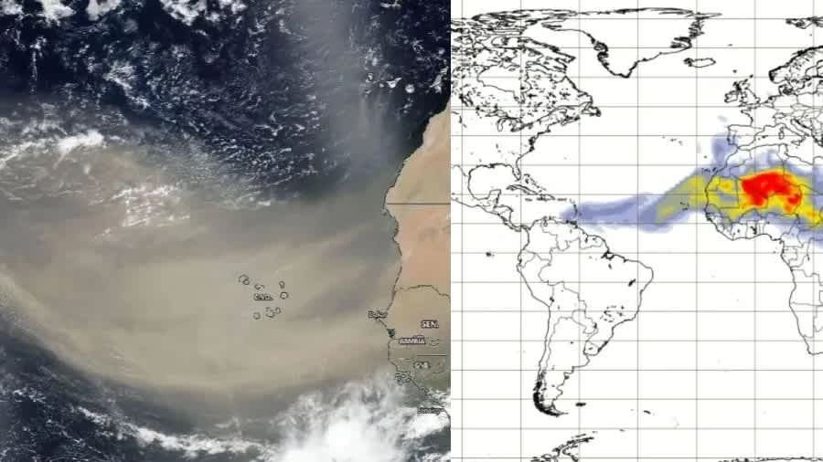 Imagen de Polvo del Sahara llegará a Colombia y afectará varios departamentos del país