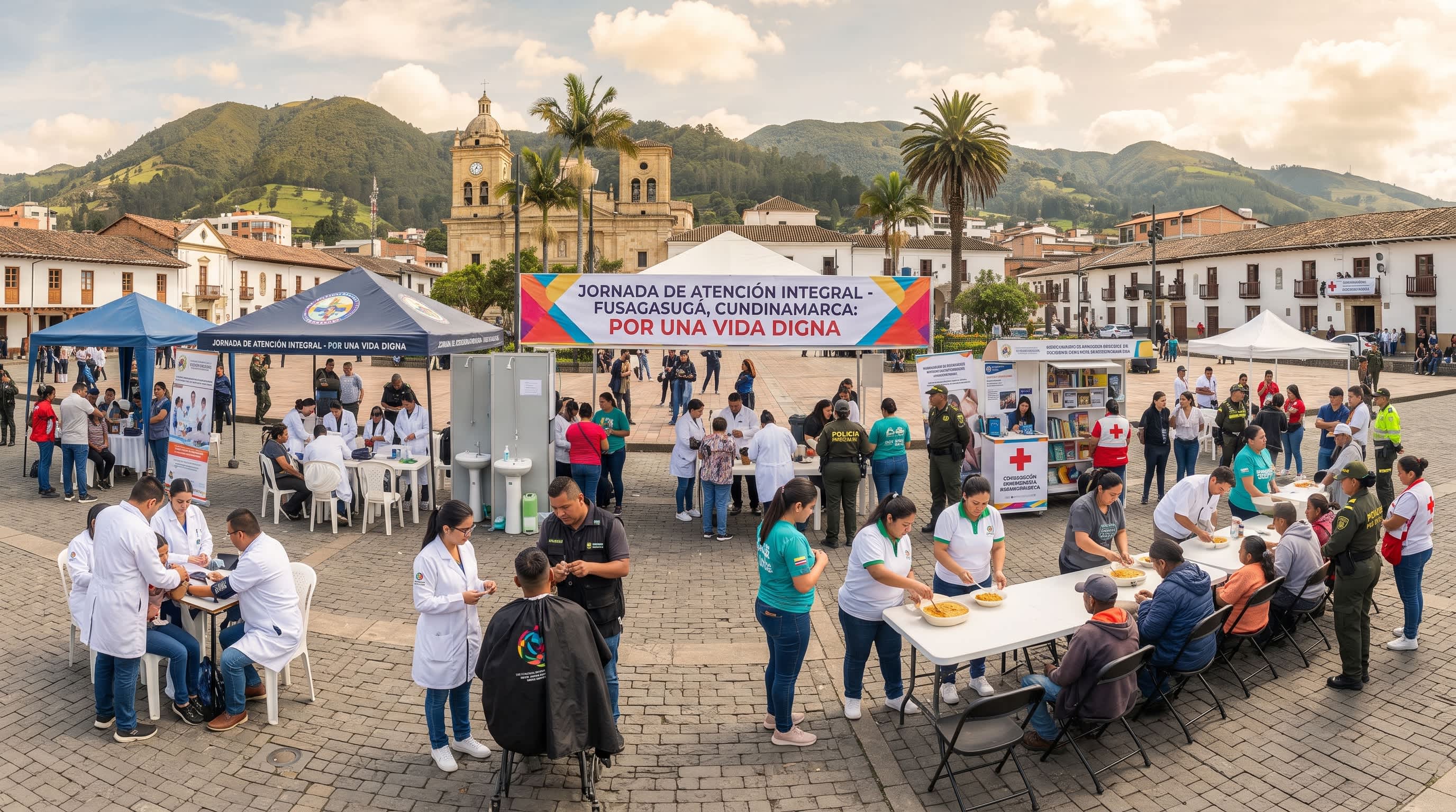 Imagen de Jornada de Atención Integral para habitantes de calle en Fusagasugá