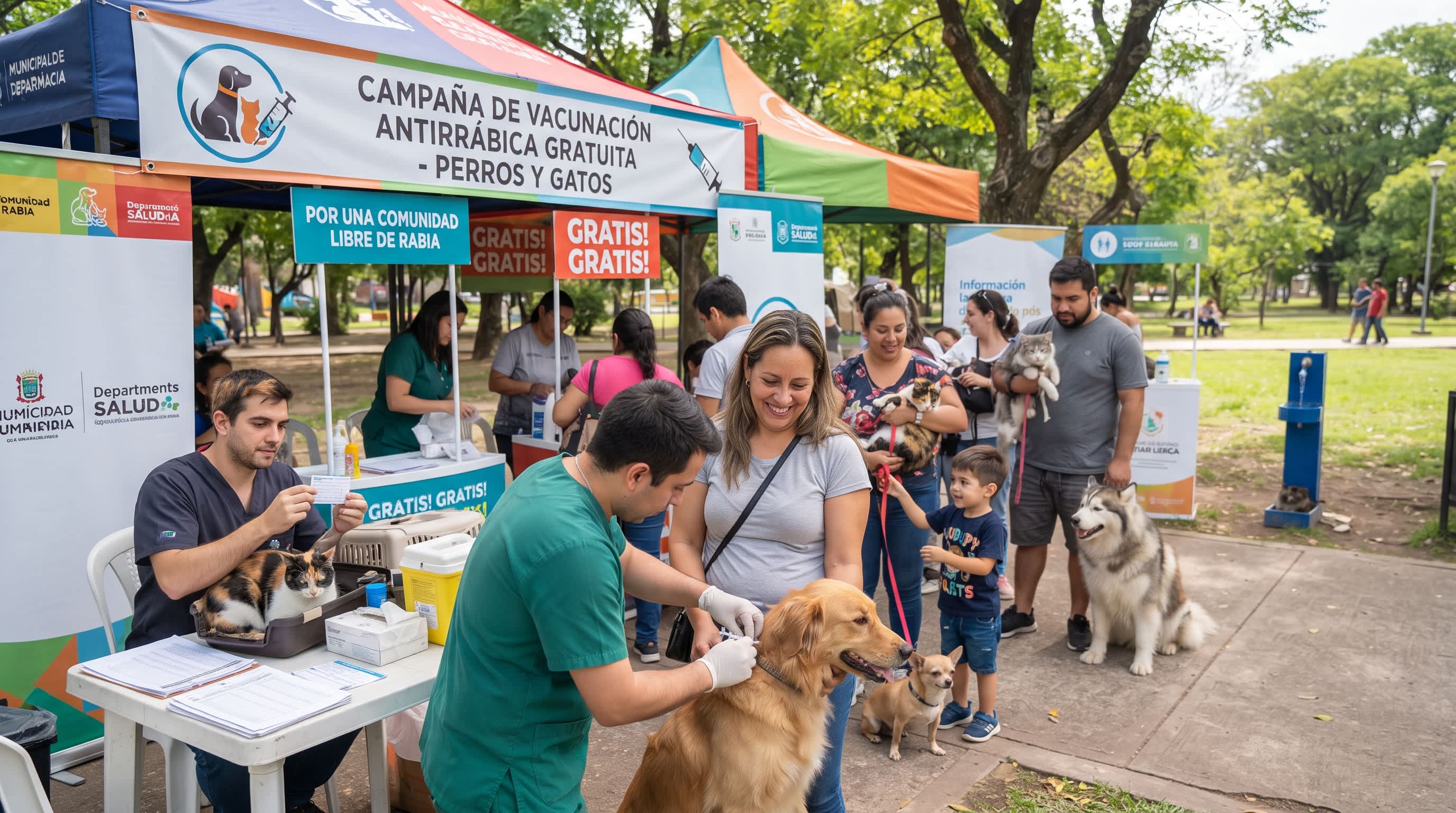 Imagen de Jornada de vacunación antirrábica gratuita para mascotas en Fusagasugá