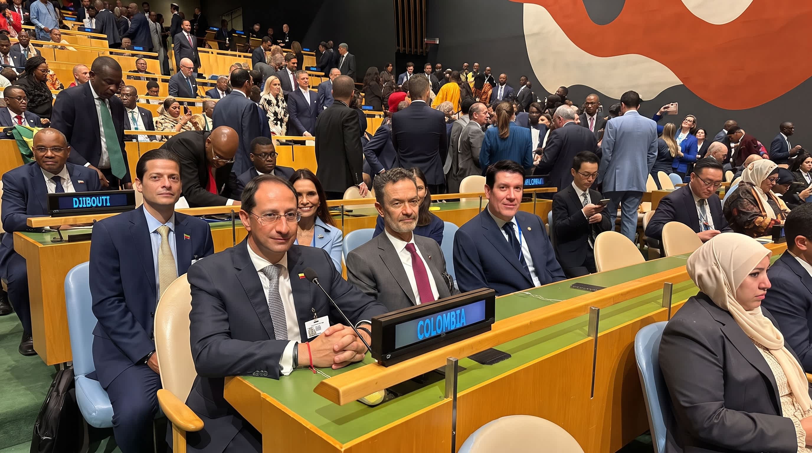 Imagen de Vicepresidente Restrepo presenta ejes de seguridad y economía ante la ONU