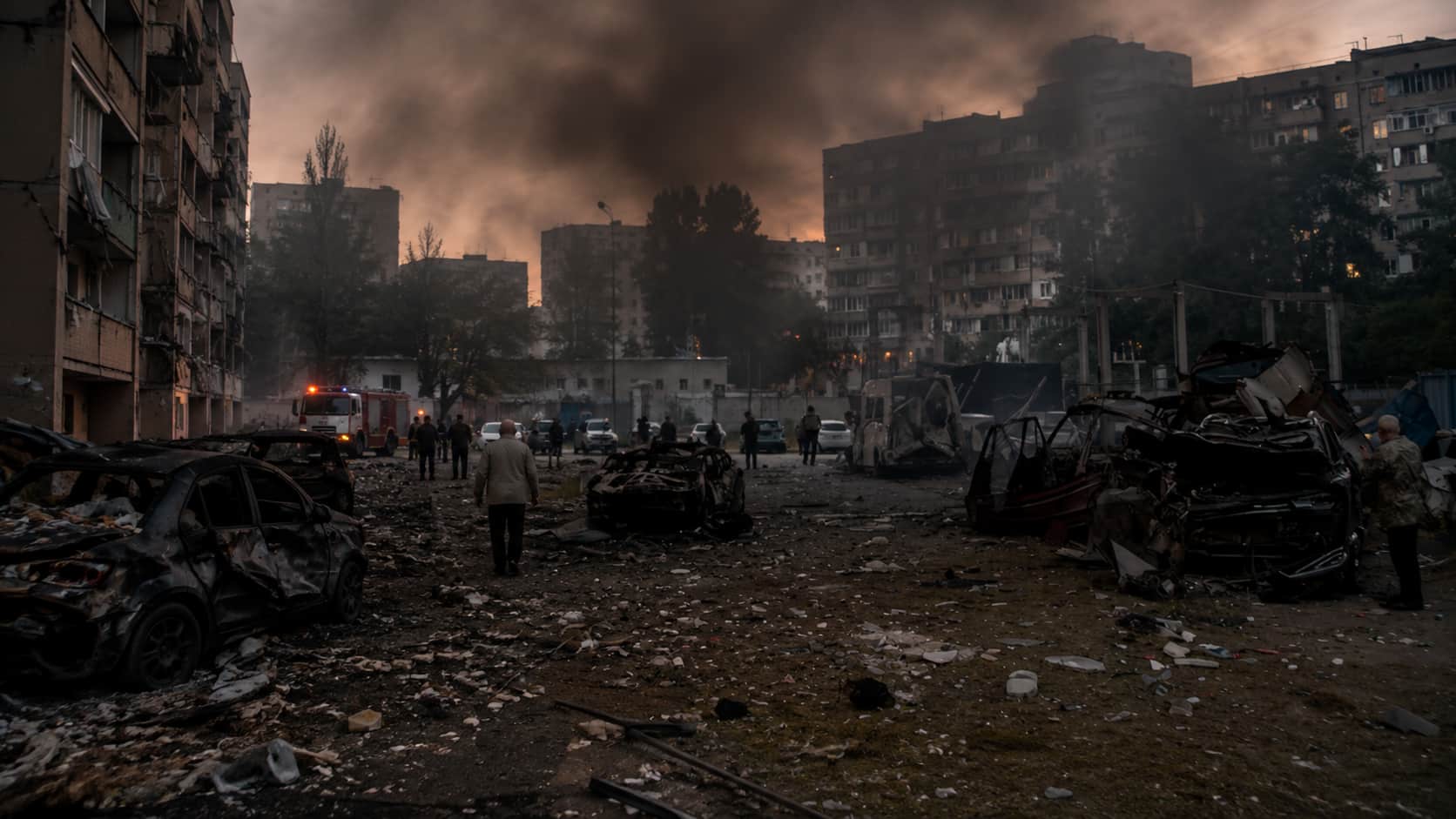 Imagen de Rusia lanza misiles contra Kiev y deja un trágico saldo de víctimas mortales