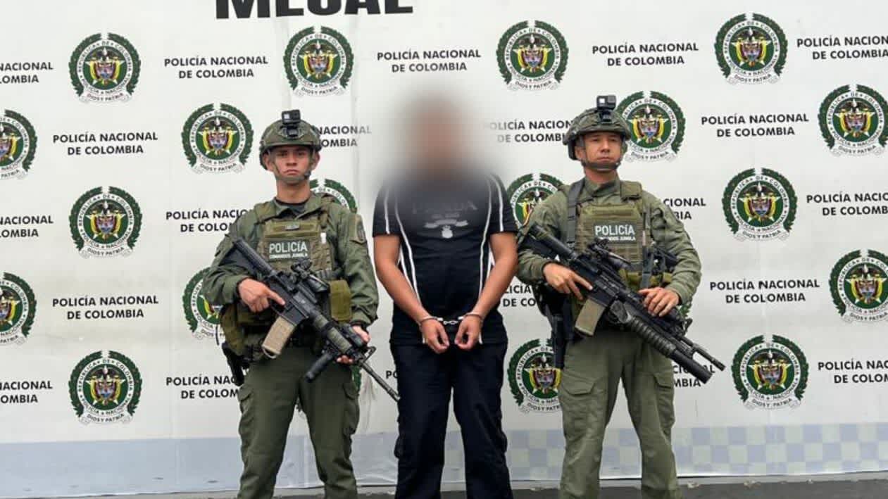 Imagen de Capturan a alias Mi Pez, máximo cabecilla de Dagoberto Ramos, responsable del atentado en el túnel de Cajibío