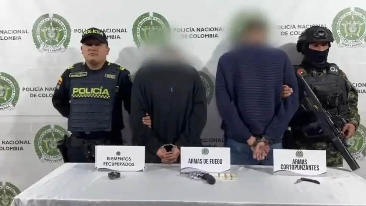 Imagen de Capturan a dos presuntos ladrones tras hurto de reloj en Chapinero, Bogotá