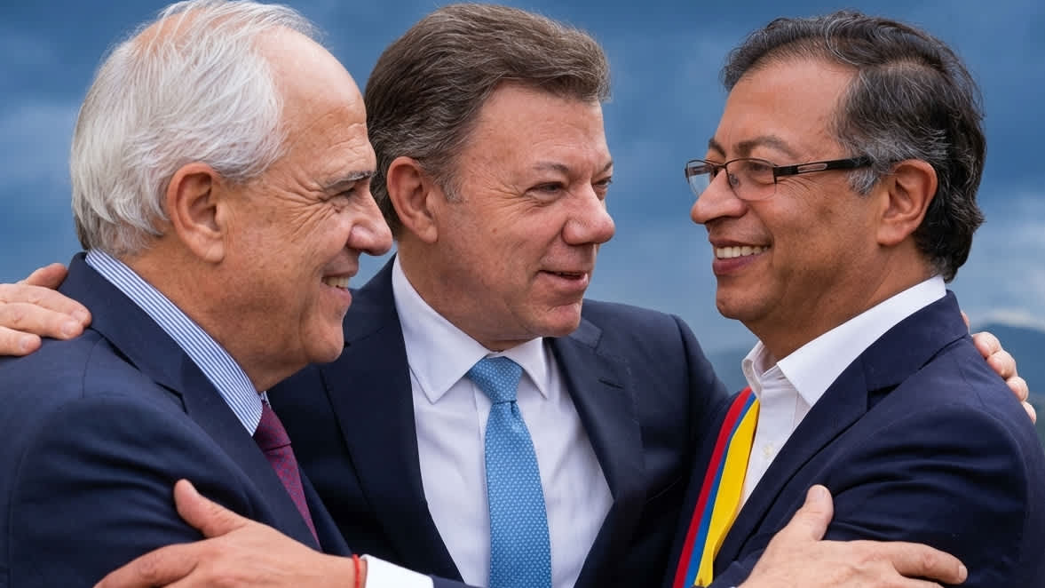 Imagen de Tres décadas apostándole a la paz en Colombia con Samper, Santos y Petro