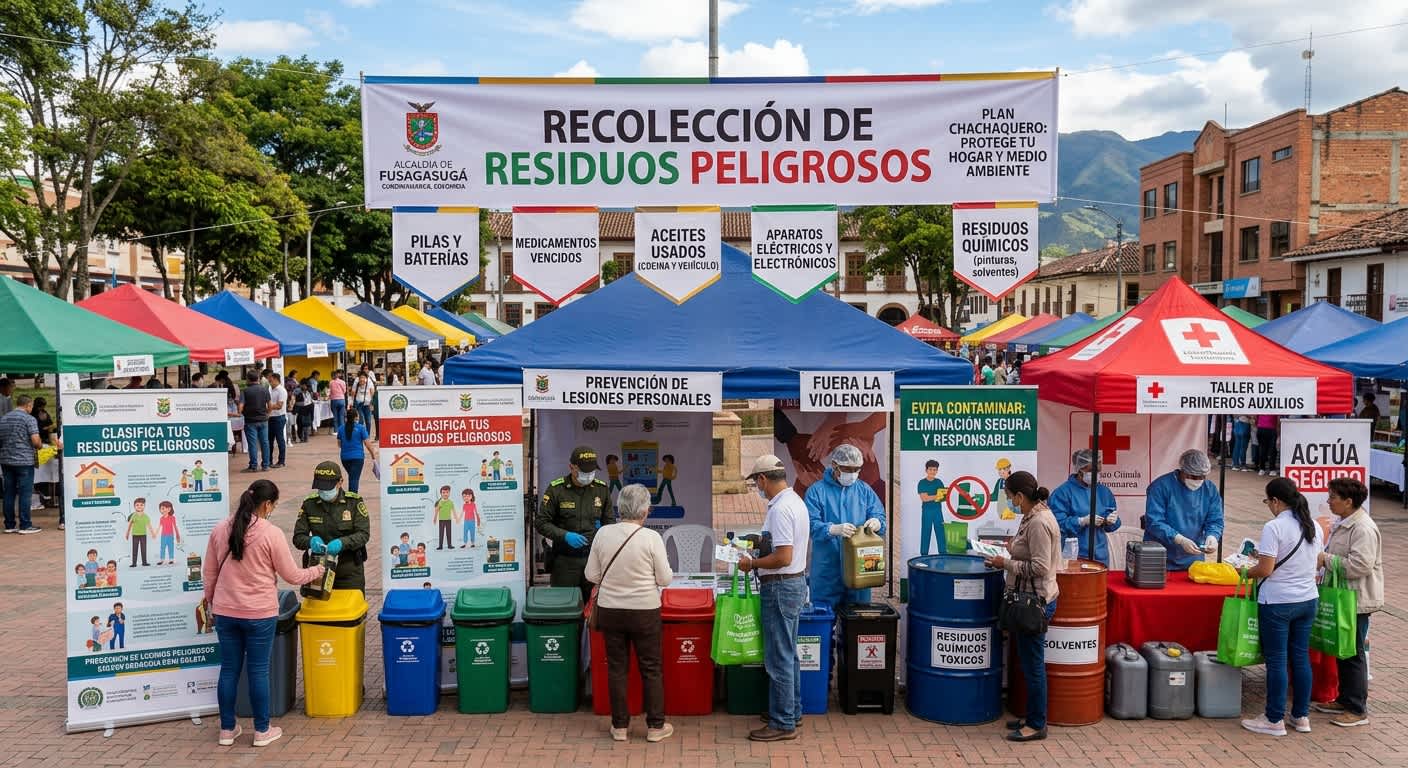 Imagen de Fusagasugá se suma a la gran jornada de recolección de residuos peligrosos este 16 de septiembre
