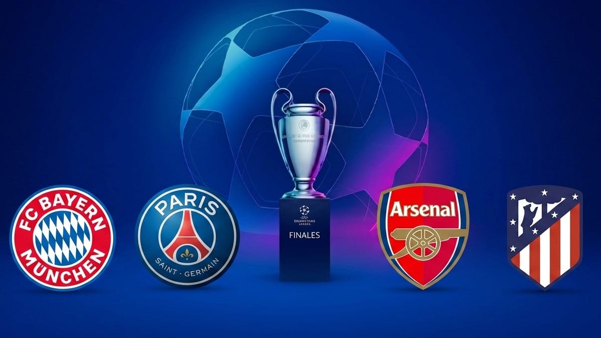 Imagen de Champions League: Los últimos cuatro equipos que definirán al próximo campeón