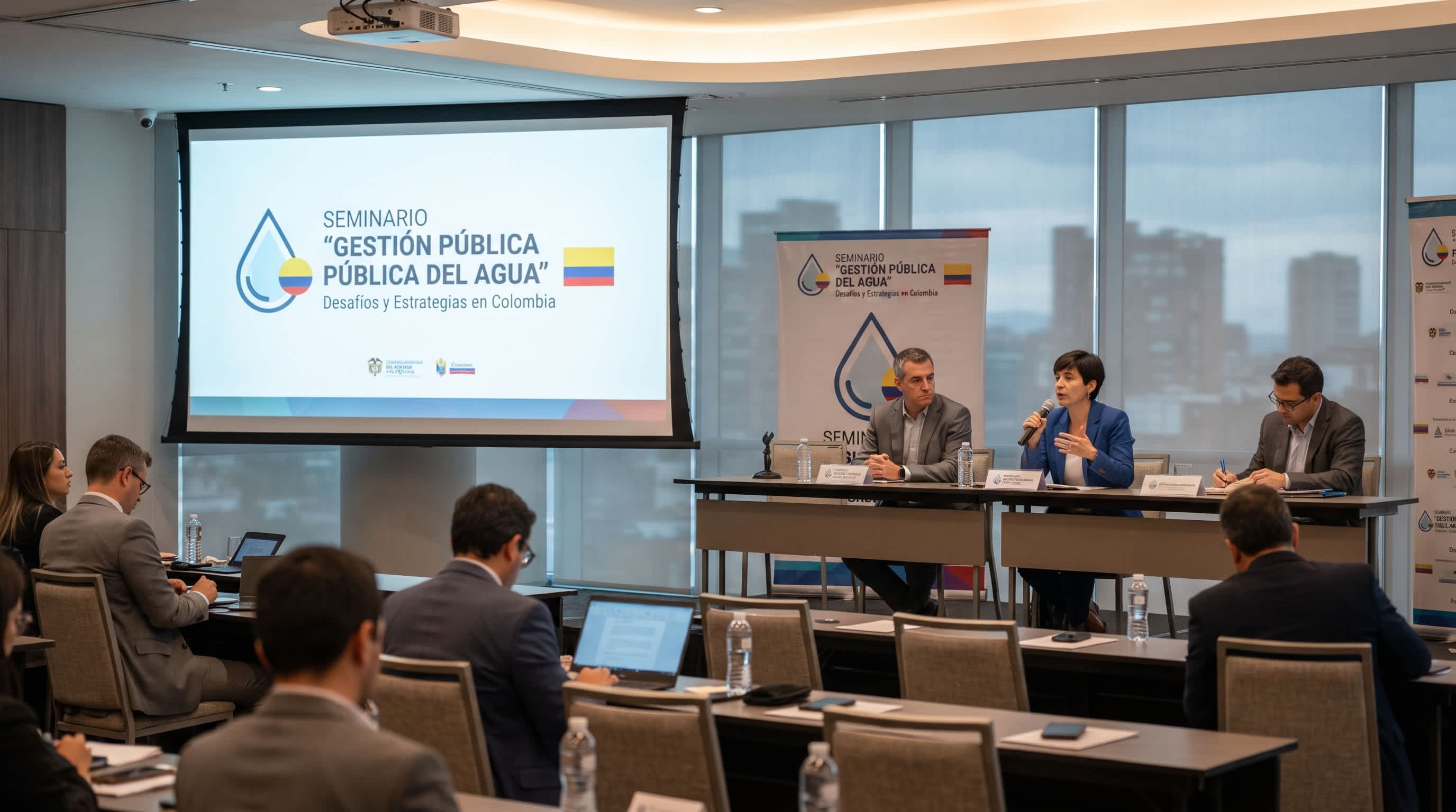 Imagen de Invitación al Seminario 'Gestión Pública del Agua' en Fusagasugá este 21 de octubre