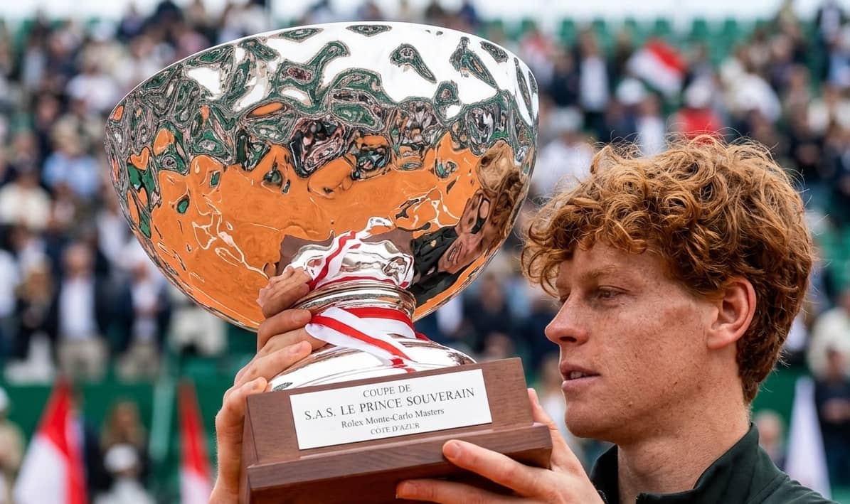 Imagen de Jannik Sinner vence sin problemas a Carlos Alcaraz en el torneo de Montecarlo