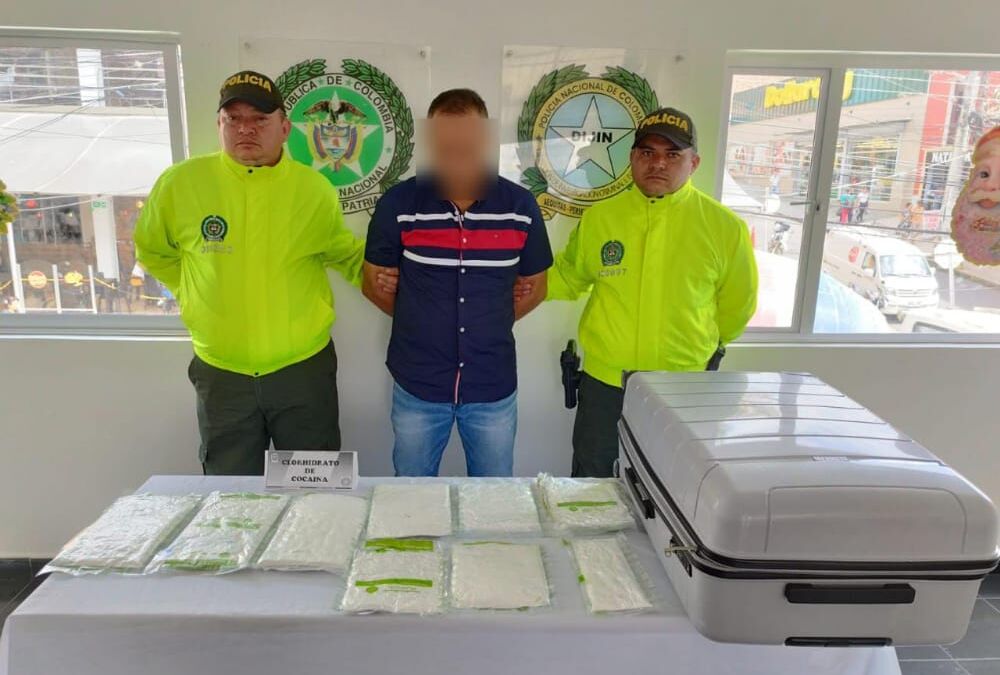 Hombre fue capturado con 3000 gramos de cocaína en Fusagasugá