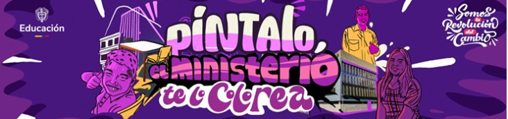 Hasta el 31 de Enero se pueden postular las instituciones educativas para hacer parte de la campa�a P�ntalo, el ministerio lo colorea`