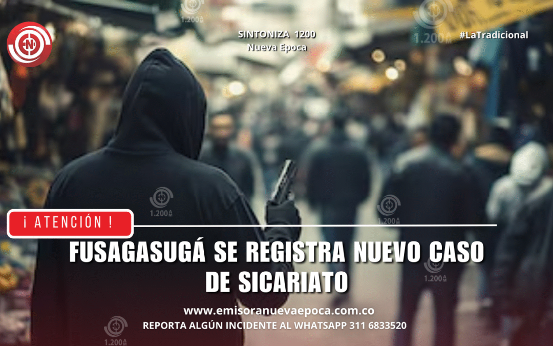 Fusagasug� se registra nuevo caso de sicariato