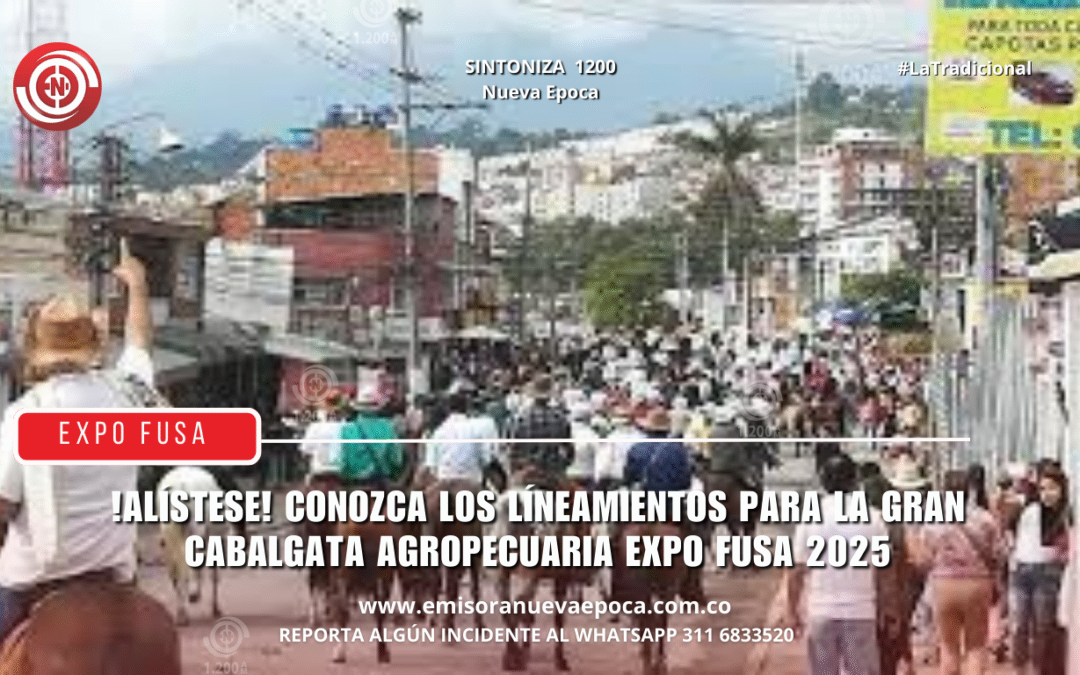 Cabalgata Agropecuaria Expo Fusa 2025, conoce los lineamientos =G