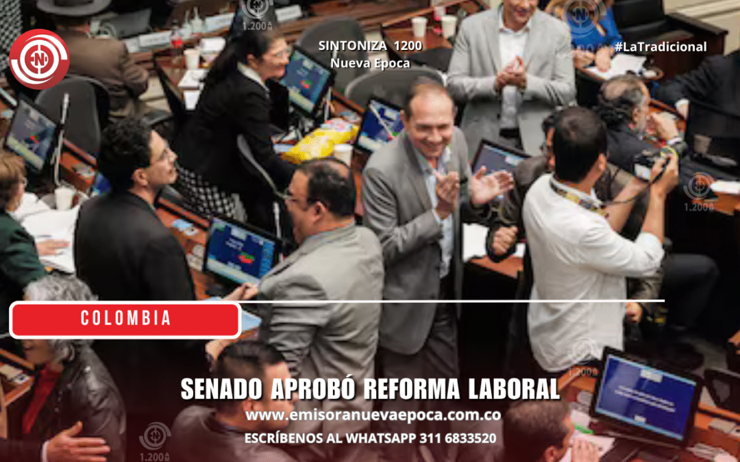 Senado aprueba reforma laboral