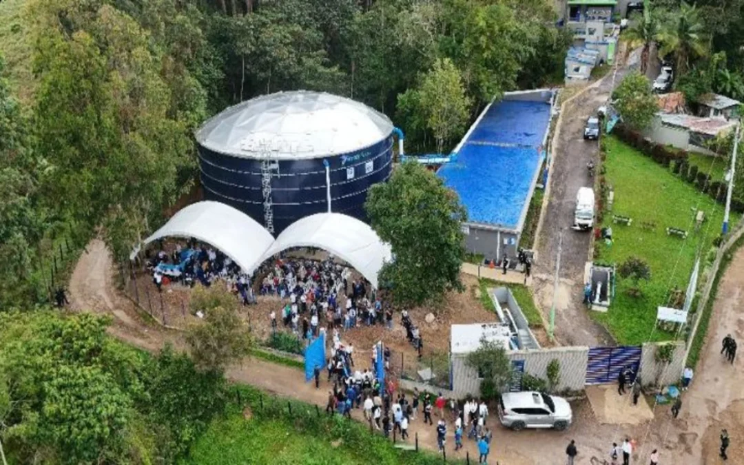 Fusagasug� Garantiza su Futuro H�drico: Entra en Operaci�n Moderno Tanque de Almacenamiento