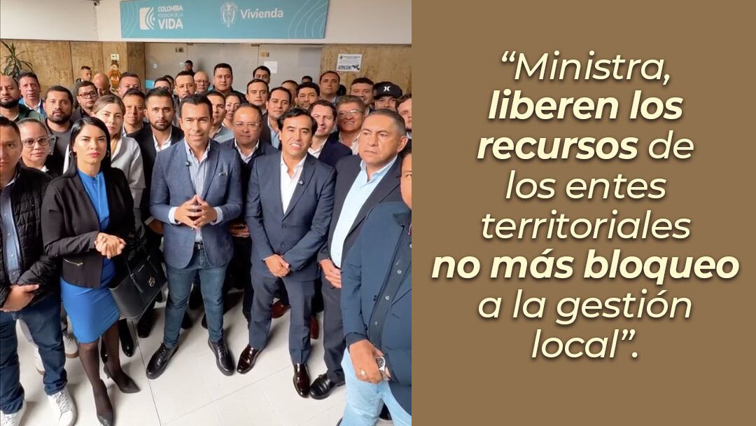 Gobernador Rey exige al Ministerio destrabar 66 proyectos de agua por m�s de $820.000 millones