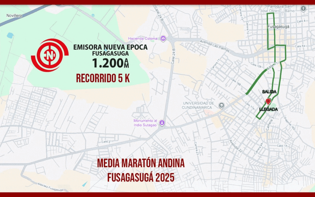 Media Marat�n Andina  Fusagasug� 2025: todo listo para el gran evento del 30 de noviembre
