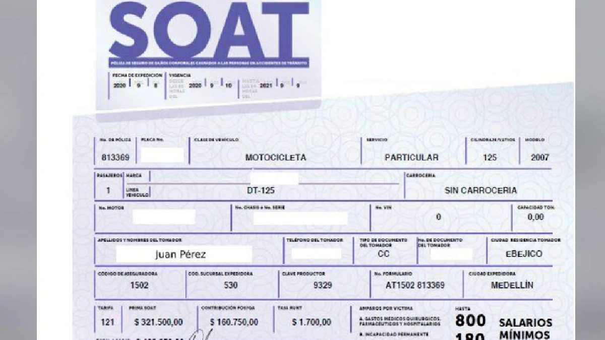 Gu�a completa del SOAT 2026: Nuevos costos, multas y cifras del sector