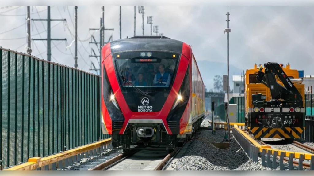 El Metro de Bogot� Toma Forma: 10 Kil�metros de Viaducto y Pruebas de Trenes en Marcha