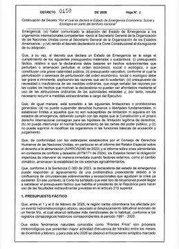 Gobierno Petro decreta nueva emergencia económica para enfrentar crisis climática: busca recaudar $8 billones